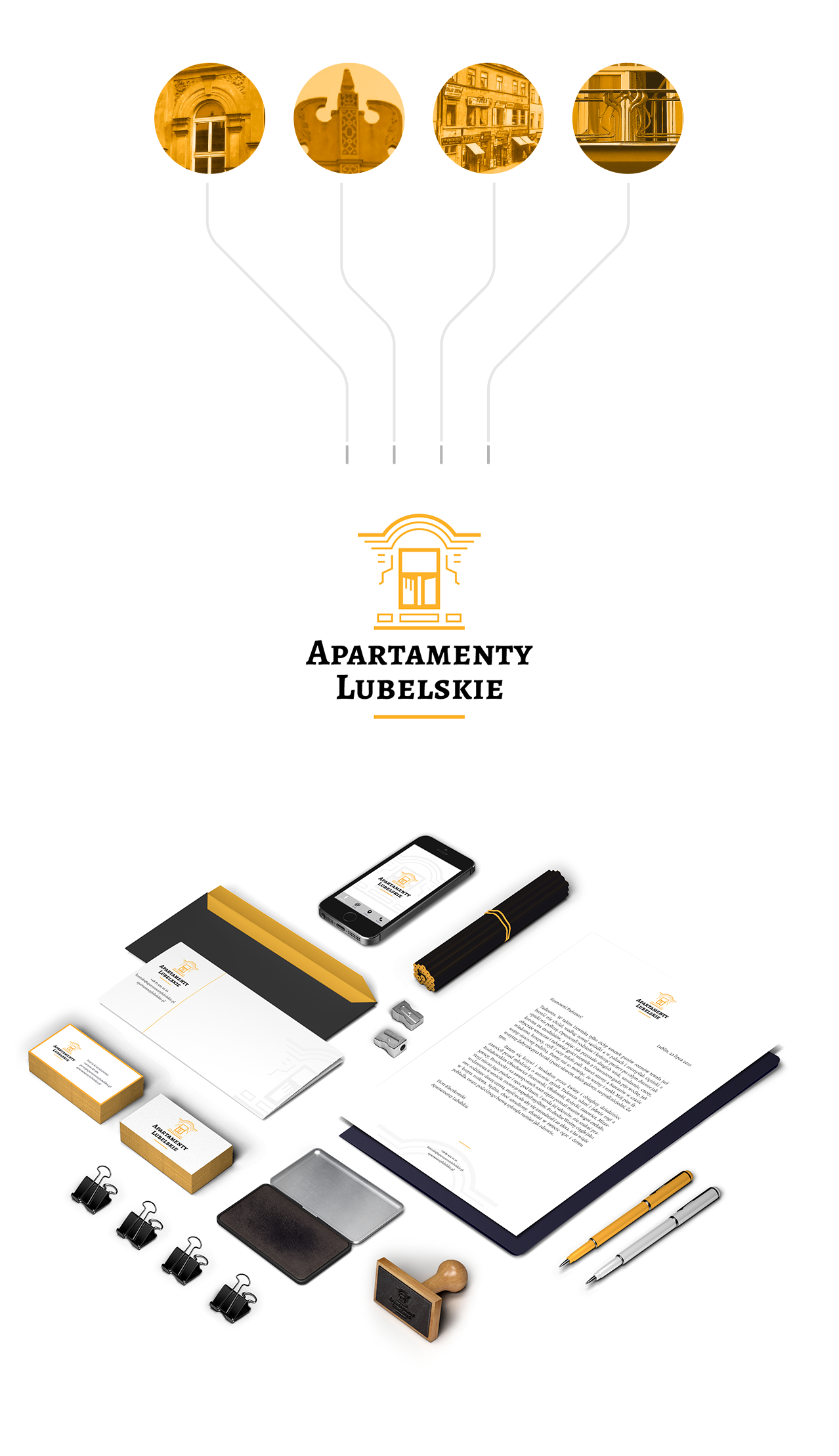 Logo dla Apartamentów Lubelskich
